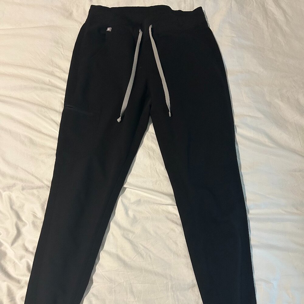 Figs Black Zamora Jogger Scrub Pants